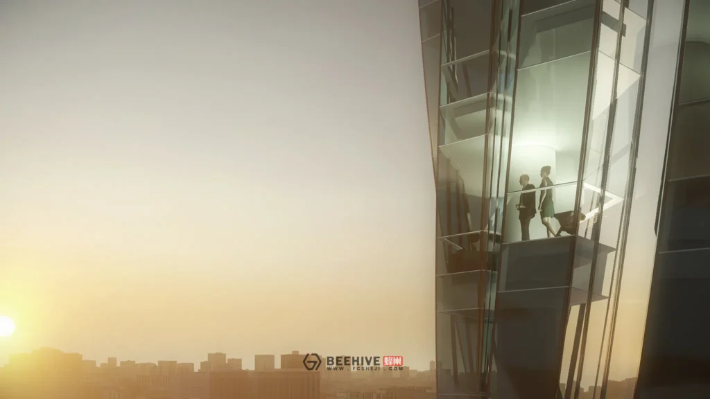 Sahne arkası: Beehive ve Aedas Şehri videosu 1