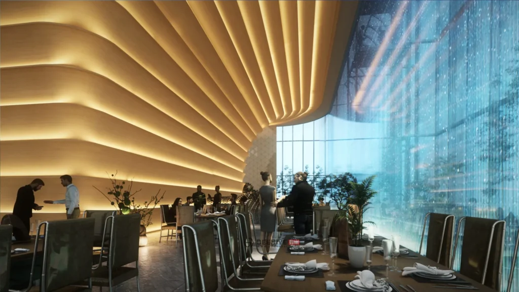 Sahne arkası: Beehive ve Aedas Şehri videosu 6